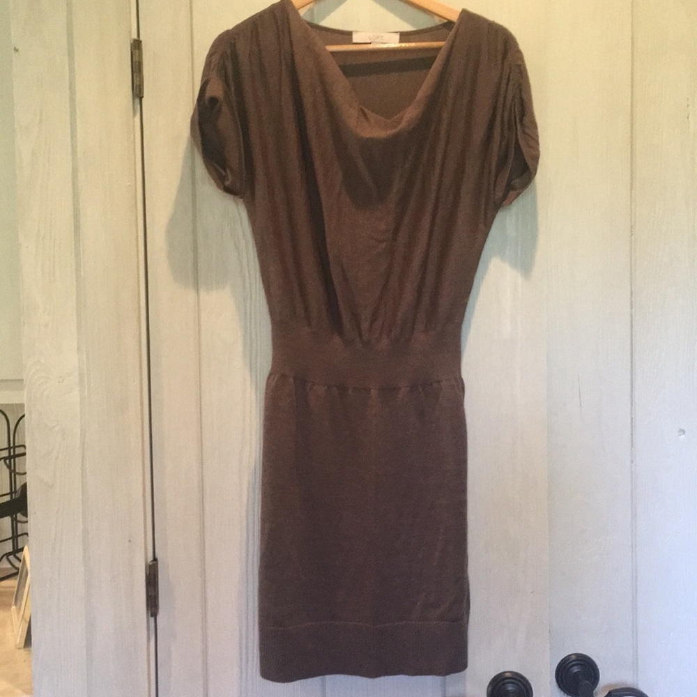 Lightweight sweater dress
